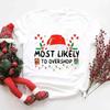 Camiseta de moda para mujer, divertida, "Olvídate del regalo oculto", camiseta navideña, blusa para mujer