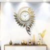 Reloj de pared moderno, sencillo, ligero, de lujo, creativo, de red roja, para sala de estar, hogar, moda, decorativo, silencioso, reloj de arte para colgar en la pared