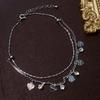 Tobillera de Lujo Ligero Personalizada Versátil Estilo Coreano INS Moda Amor Diamante Brillante Cadena Ajustable Mismo Estilo TikTok Estilo Metal