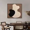 Pintura Decorativa Moderna Minimalista para Sala de Estar Nicho Bloque de Color Arte Mural Abstracto Dormitorio Pobreza y Viento Silencioso Pintura Colgante de Pared
