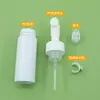 En Stock 100/250ml Botella Dispensadora de Plástico con Espuma Cepillo para Mascotas Botella con Bomba de Mousse Cepillo para Chaquetas de Plumas Botella de Espuma