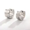 Pendientes Clásicos Versátiles de Acero Inoxidable para Hombres y Mujeres Amazon Comercio Electrónico Nuevos Pendientes de Acero de Titanio con Cierre Fácil Pendientes de Moda Elegantes