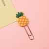 Coreano criativo cartoon bookmark estudante clipe de papel bookmark clipe de metal clipe em forma de clipe de papel decorativo pequeno pino