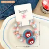 Cuerda Creativa para Cola de Caballo Año Nuevo del Caballo para Niños, Linda Cuerda Trenzada Doble para Cola de Caballo Accesorio para el Cabello, Goma Elástica Alta Simple
