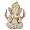 Sudeste Asiático Adornos de Escritorio Transfronterizos Estatuas Religiosas Loto Trazado en Oro Dios Elefante Artesanías de Resina Piedra Arenisca
