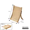 Tabla Rascadora para Gatos, Cama para Gatos, Rascador Vertical Integrado de Sisal Resistente a los Arañazos y que no Suelta Pelo, Juguete para Gatos, Rascador para Gatos con Forma de Manzana