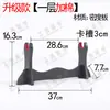 Suporte para Espada Apoio para Espada Suporte Universal para Exibição de Espadas Suporte Colocação Horizontal Rack de Armas de Artes Marciais Rack Xiao Rack Flauta Preto Simples