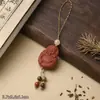 Colar Pingente Lanyard Chaveiro Colar Pingente Colar de Contas He Xiang Pingente Wenwan Incenso Medicinal Etiqueta para Pendurar Marca He Xiang Ping An