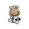 Acessórios para Tamanco de Animal Fofo de Desenho Animado Popular Transfronteiriço, Borracha Macia de PVC, em Estoque, Acessórios Destacáveis para Sapato de Jardim