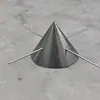 Pantalla de secadora, embudo de descarga de plástico para horno, pantalla de filtro, accesorios de barril de secado de material de horneado tipo tolva de acero inoxidable, pantalla inferior