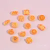 Mini Pequeño Pan Galleta Comida Juguete DIY Crema Funda para Teléfono Accesorios de Resina Pasadores de Pelo Hechos a Mano Gomas para el Pelo Materiales para Joyería