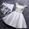 Vestidos de Dama de Honor 2026 Verano Nuevo Estilo Vestidos Cortos para Hermanas y Mejores Amigas, Favorecedores y Adelgazantes, Venta al por Mayor desde Fabricante