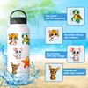 50 Pegatinas de Animales de Ojos Grandes, Nuevo Dibujo Animado Lindo Transfronterizo de Amazon, Pegatinas de Graffiti de Animales Pequeños Naturales