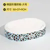 Placa de arranhar e ninho para gatos de papel kraft branco espessado, resistente a arranhões, resistente ao desgaste, papelão ondulado que não solta fiapos, adequado para todas as estações