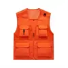 29911 Chaleco de Malla Transpirable de Verano con Logotipo Estampado Ropa de Seguridad Visión Nocturna Reflectante Chaleco para Patrulla de Seguridad