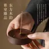 Base para incenso em madeira maciça de nogueira preta e ébano, ideal para uso doméstico. Pergaminho para incenso de sândalo e agarwood. Porta-incenso Xizang.