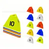 Equipamento de treinamento de futebol transfronteiriço: cones de marcação, cones de estrada, cones de trânsito, marcadores triangulares, cones de marcação numerados, cones de obstáculo, cones de marcação triangulares
