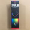 Alfombrilla de ratón luminosa para deportes eléctricos, RGB, antideslizante, LED, para mesa, teclado de juego, disponible en stock.