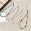 Collar de Cuentas de Piedra Natural Dopamina para Mujer 2025 Nuevo Lujo Ligero de Alta Gama Nicho Cadena Clavícula Gargantilla Accesorios