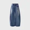 Jeans de Hombre Nanxia Disguise Lavado Sucio Personalizado Pantalones Anchos Sueltos Estilo Retro Unisex Pantalones Largos