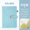 Caderno A5 com Fivela Amazon Caderno de Negócios Espesso Personalizado Diário de Estudante Anotações de Trabalho Bloco de Notas Venda por Atacado