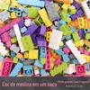 Blocos de construção a granel transfronteiriços, partículas pequenas, brinquedos infantis para meninos e meninas, vermelho online, fabricantes de montagem, pesagem Jin, compatível com Lego