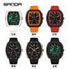 Transmisión en Vivo de Comercio Electrónico Reloj Electrónico de Gran Venta Reloj Digital Multifuncional Moderno Reloj Deportivo de Silicona Impermeable Despertador Reloj para Hombre