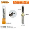 Cuchilla de Corte de Tres Hojas Arden Tct Cabezal de Corte para Máquina de Recorte para Carpintería Máquina de Grabado Cuchilla Ranuradora Rompevirutas de Acero de Tungsteno