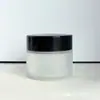 Pote de Vidro Fosco Curto para Creme 100g, Frasco Dosador Cosmético, Frasco Vazio para Creme Facial