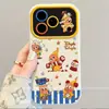 Adecuado para funda de teléfono móvil Apple 17Promax, Anticaída, Iphone16Plus, Cordón Rayado de Silicona, Bufanda, Hombre Estrella