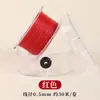 Cuerda Redonda Encerada en Caja para Manualidades Tejido a Mano Cuerda para Collar Cordón No Descolorante Cuerda de Cera para Pulsera Cadena para Colgar