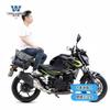 Coche muscle Wolf adecuado para Kawasaki Z400 bolsa lateral bolsa lateral se puede instalar casco medio casco casco completo con cerradura marco de liberación rápida modificación