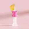 Conversor de Tampa com Canudo para Água Mineral Canudo de Beber Universal Garrafa de Água Infantil Bico para Bebê Tampa Anti-Engasgo Tampa de Garrafa com Canudo