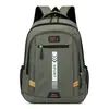 Nova Bolsa Simples Versátil de Ombro Duplo para Ensino Fundamental Médio Faculdade Estudante Bolsa Escolar Mochila Masculina de Viagem Negócios para Laptop