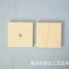 Rodaja Creativa Cuadrada de Madera de Pino Posavasos de Madera Maciza Artesanía de Madera Esterilla de Té Modelo de Construcción Artesanía de Madera
