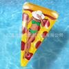 Suministro de Fila Flotante Inflable de PVC Media Pieza Kiwi Cama Flotante con Drenaje Flotador con Forma de Fruta Anillo de Natación