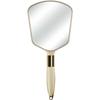 Espejo cosmético retro de estilo europeo, espejo de mano para salón de belleza, tatuaje, manicura, espejo de tocador portátil, regalo