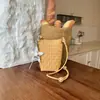 Bolso de teléfono tejido de diseño de nicho versátil 2026 transfronterizo para el trabajo, bolso de hombro/cruzado moderno y simple