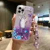 Funda para Teléfono Móvil para OPPO Flor de Cerezo Mariposa Correa Reno12 Arena Movediza K9 Funda Protectora FindX7 Silicona para Mujer