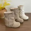 Botines estilo Martin para mujer con plataforma interior, nuevo estilo de verano 2026, botines retro estilo Birkenstock, adecuados para mujeres bajitas, con diseño de pierna apilada