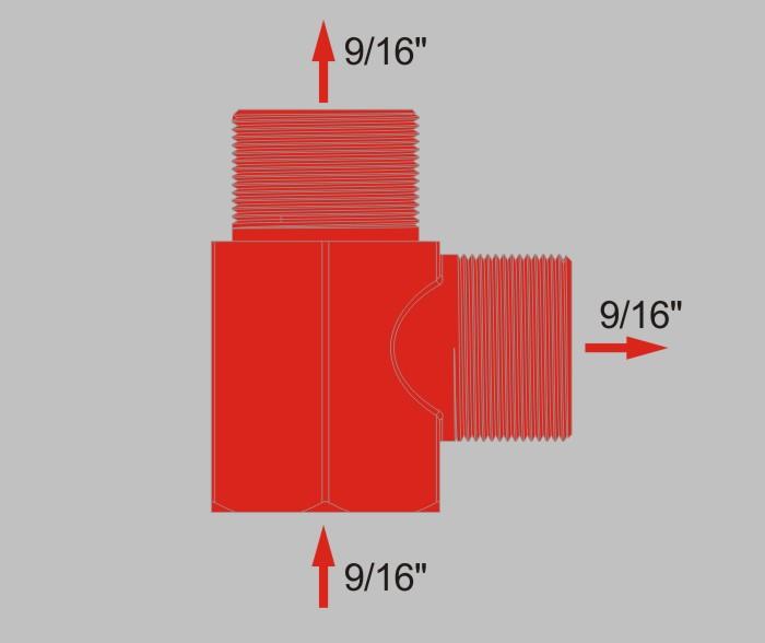 R3381 T adapter with specifica