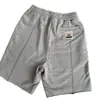 Pantalones Deportivos con Letra Bordada Alcatraz Transfronterizos Europeos y Americanos para Hombre, Holgados de Moda Callejera Marca Deportiva Casual Shorts Corteiz