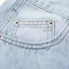 Yidao Vintage 2026 Primavera Nuevos Jeans Rasgados Sueltos Estilo Americano para Hombre de Pierna Recta Versátiles Casuales Largos