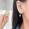 Brincos de borboleta com borla de agulha de prata, brincos de floresta de nicho de alta qualidade, novos brincos de superfada da moda para mulheres, atacado internacional