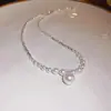 Colar Pingente Pérola Moda Versátil Vários Estilos Moda Feminina Simples Fresco Acessório de Pescoço Liquidação Joias