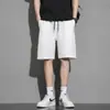 Shorts Masculinos a Pronta Entrega Transfronteiriços para Uso ao Ar Livre, Modelagem Solta, Marca Trendy Casual Esportivo, Calças de Seda Gelada de Secagem Rápida de Verão de Cinco Pontos de Comprimento Médio