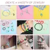 Caja de Set de 24 Compartimentos para Cuentas Xiaomi Transfronteriza Kit de Materiales para Accesorios de Pulsera de Cuentas Hecha a Mano DIY Pulsera Educativa para Niños Collar