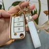 Conjunto de chaves de carro Sagitário Tiguan l Langyi carro Bora polo Tan Yue Ling Du Tuyue Ang Golf concha fêmea fivela 7
