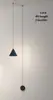 Normcore Escandinavo Linha de Cabeceira Geométrico Lustre Estiloso DIY Moderno Quarto Restaurante Bar Lustre Pequeno de Cabeça Única