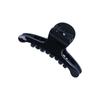Clip de plástico para PC de 6 cm, hecho a mano, accesorios para el cabello, horquilla de luna recta negra
